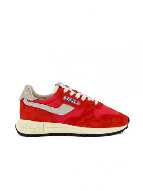 Reelwind low wmn sneaker white red 38