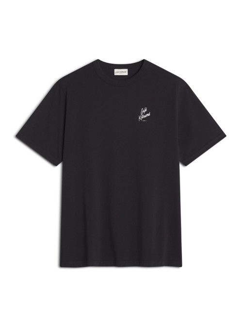 Café kitsuné relax t-shirt black 