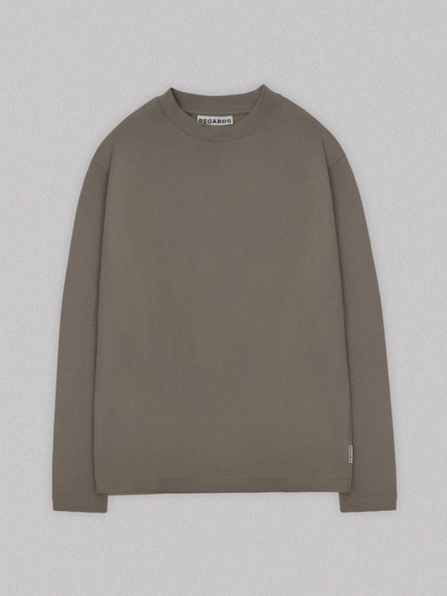 Relaxed longsleeve morel 