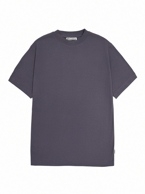 Relaxed tee purple ash 