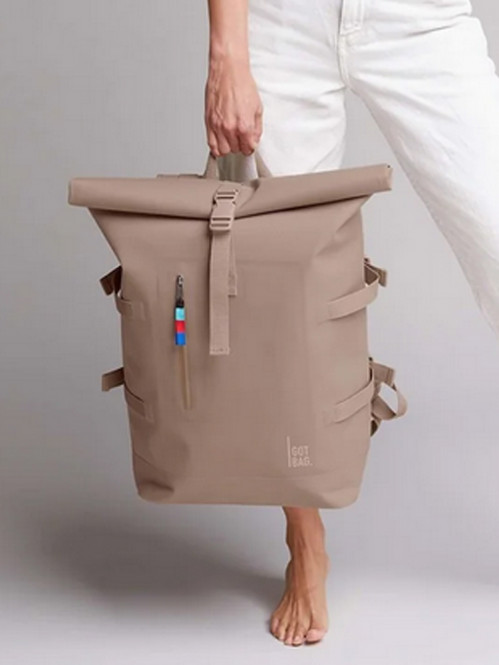 GOT BAG.Rolltop backpack driftwood