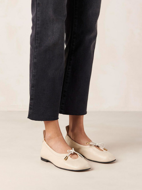 Rosalind ballerinas cream 