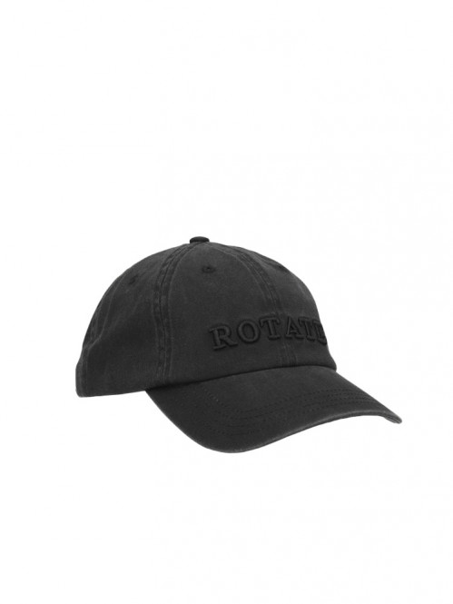 Canvas logo cap black OS