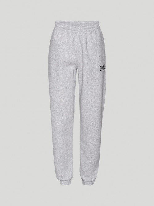 Sweatpants with logo lt grey mel 