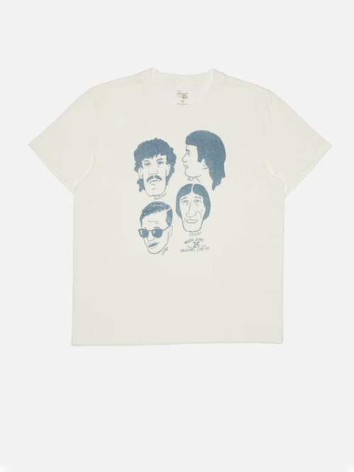 Roy fab four t-shirt chalk white 