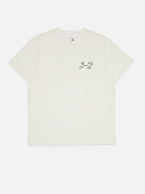 Roy njco pin t-shirt chalk white 