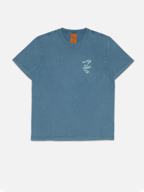 Roy og line-up t-shirt french blue 