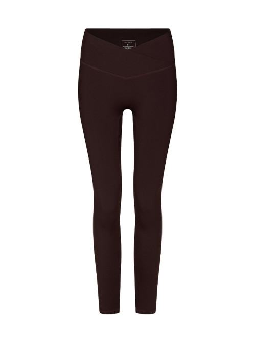 Sabina wrap leggings burgundy 