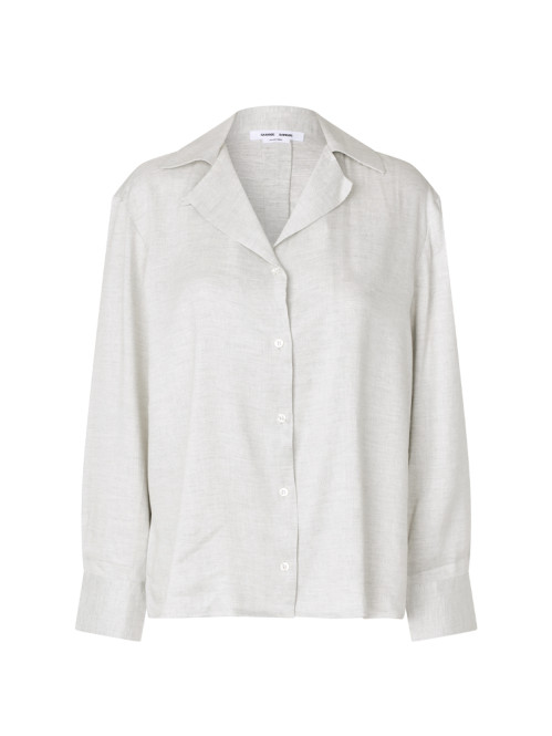 Saiben blouse light grey mel M