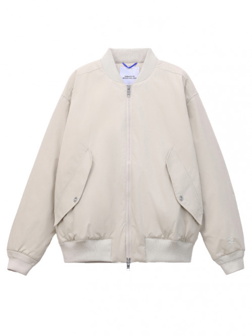 Salia bomber jacket dark sand 