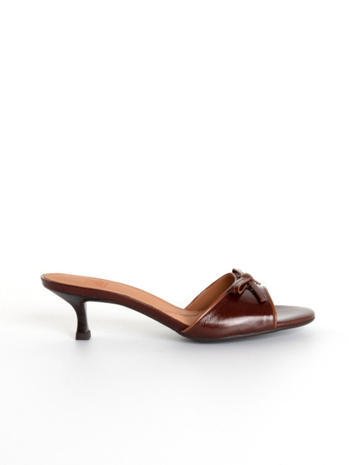 Sandals castagno naplack 