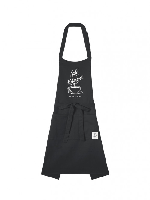 Cafe Kitsune Coffee Cup Apron black 
