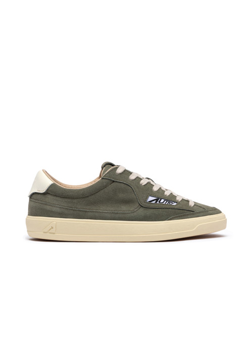 Windscape low m sneaker suede smoked green 