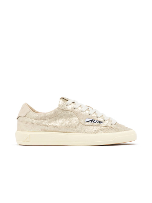 Windscape low w sneaker suede platinum 