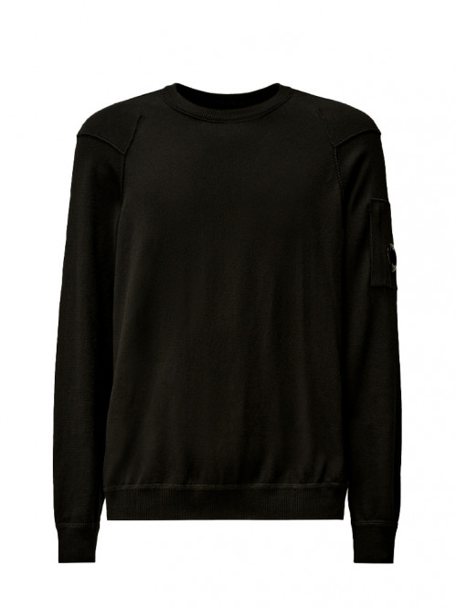 Sea island crew neck lens knit eclipse 