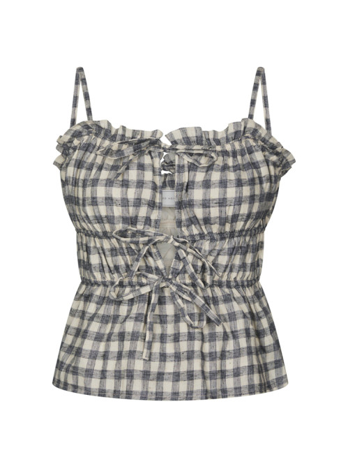 Seylor check top black 