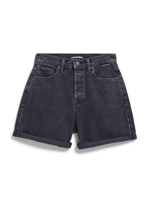 Sheaari denim short ebony black 26