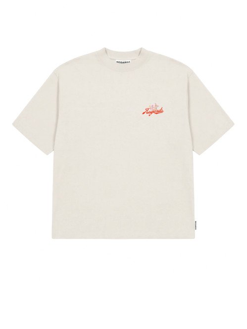 Shop logo tee light sand 
