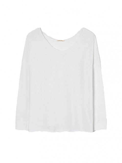 Son 36 longsleeve blanc S