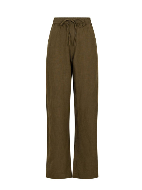 Sonar linen pants army 