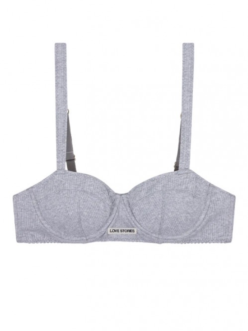 Spring bra grey 