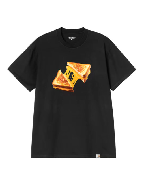 SS cheese toast t-shirt black 