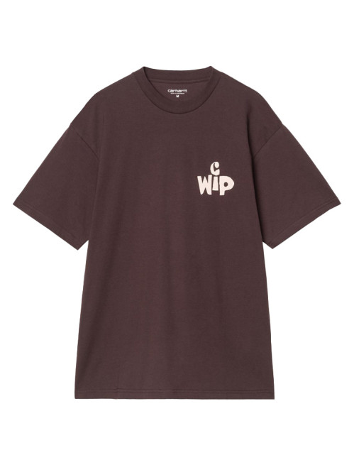 SS cutout t-shirt palisander 