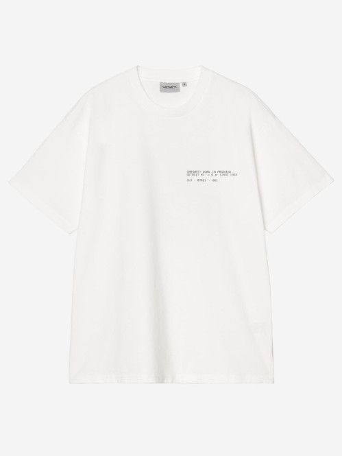 SS feather progress t-shirt white 