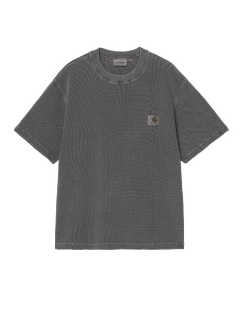 SS nelson waffle t-shirt black 