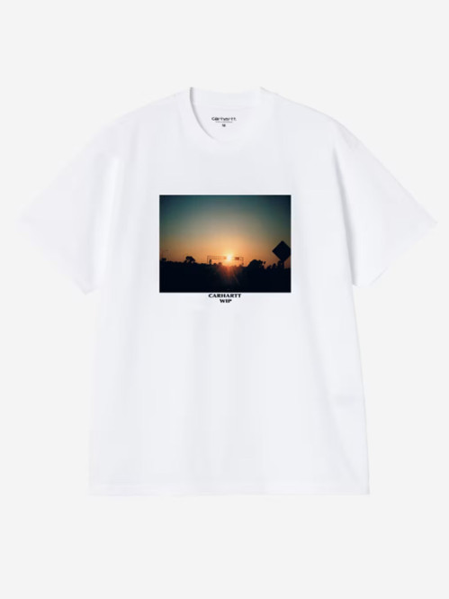 Ss warm views t-shirt  white 