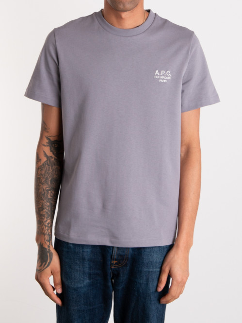 T-shirt standard rue madame lilacs white 