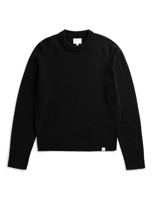 Stensmark lambswool pullover black 