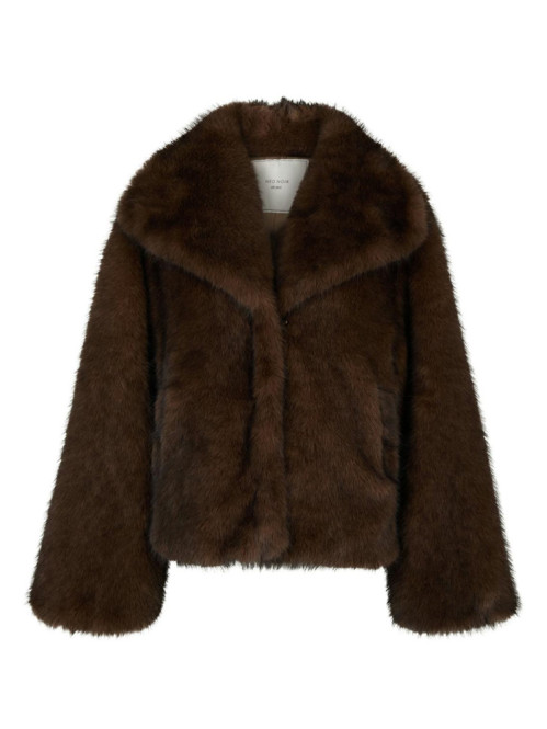 Stephanie faux fur brown 