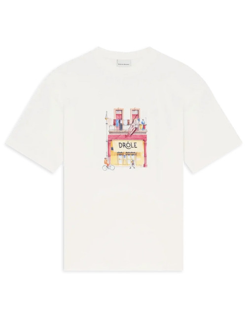 T-shirt drôle cafe off white 