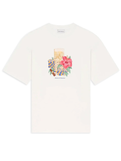T-shirt hibiscus club off white 