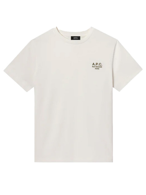T-shirt standard rue madame blanc kaki 