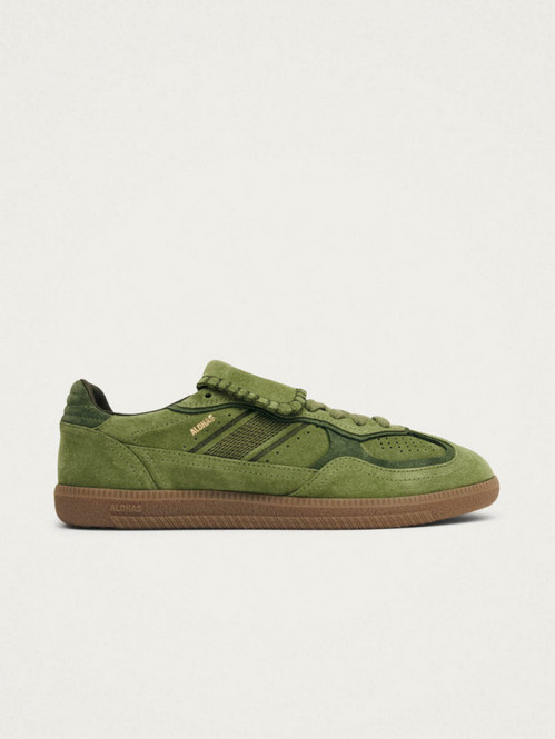 Tb 490 club sneaker suede green 
