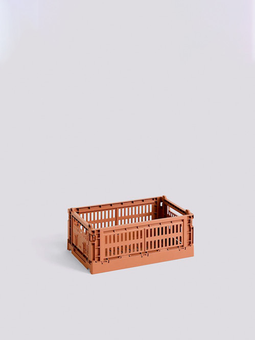 Colour crate S terracotta 