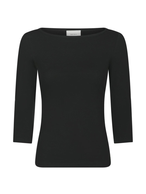 Thyra jersey blouse black 