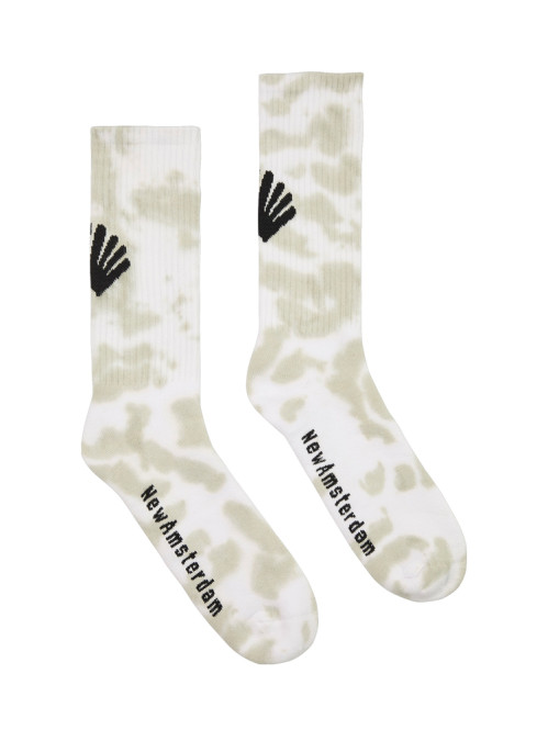 Tie-Dye socks single sand 