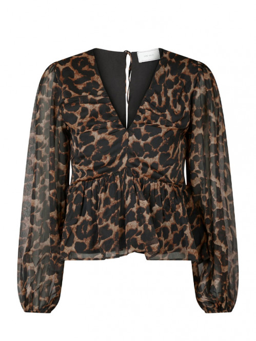 Timmy leo blouse leopard 