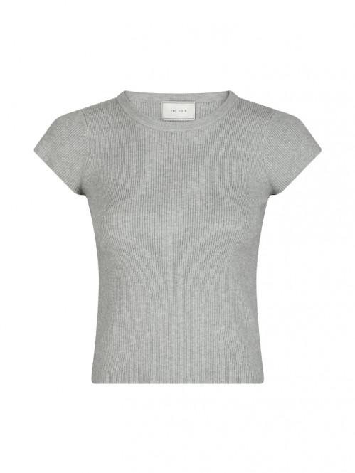Tirra knit tee lt grey 