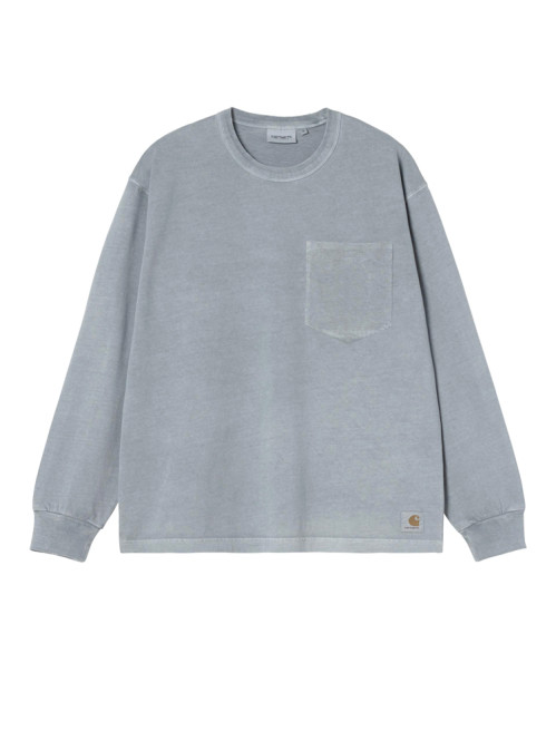 LS torion pocket shirt office blue 