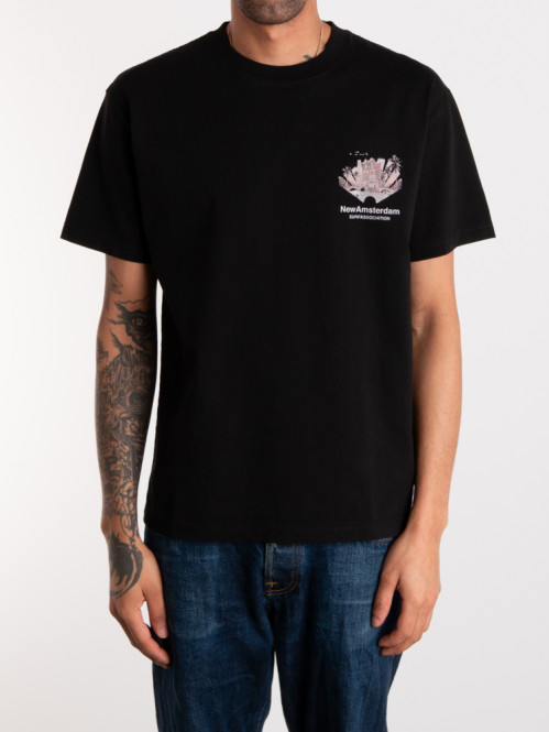 Tropical t-shirt black 
