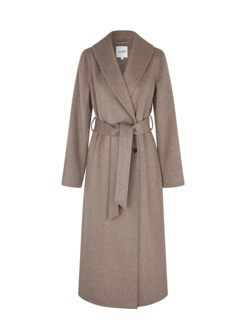 Umia-m lava coat greige 