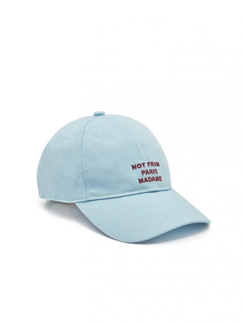 La casquette slogan cap lt blue 
