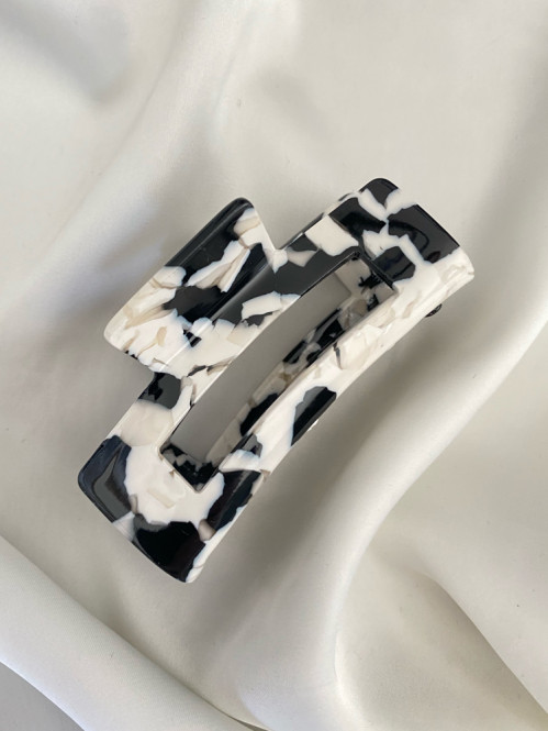 Maja clip white/black OS