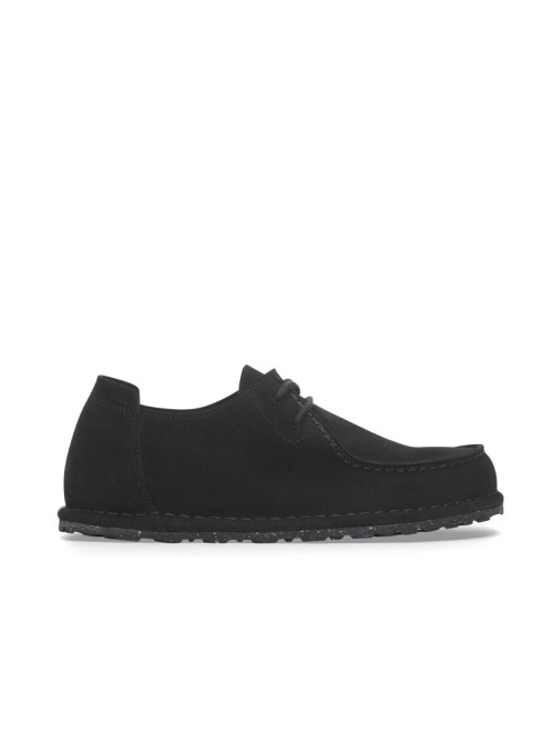 Utti lace suede moccasin black 43