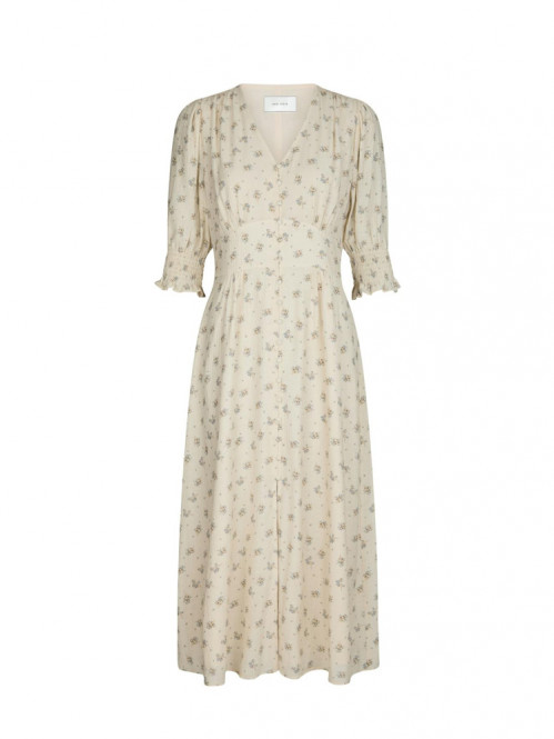 Valley soft fleur dress creme 
