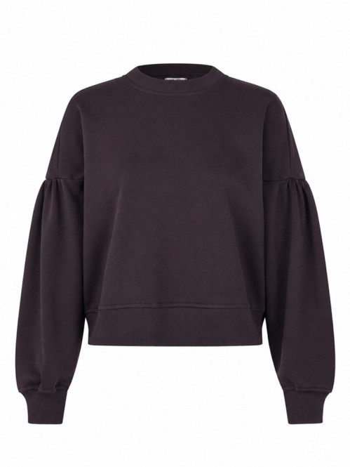 Vallotton-m holiday top deep purple 